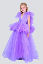 Purple Princess Party Dress